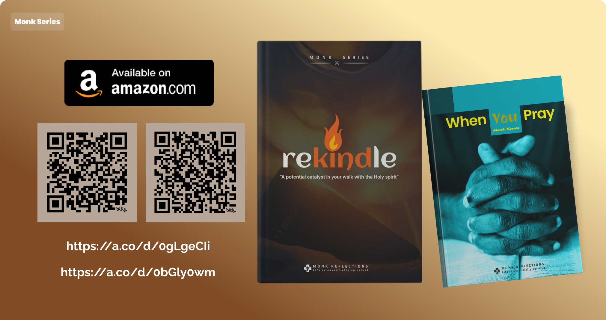 Monk Series on Amazon